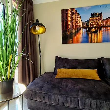 Lägenhet Deluxe Mit Marmorboeden Und Gold-design El Dorado Schwarzenbek